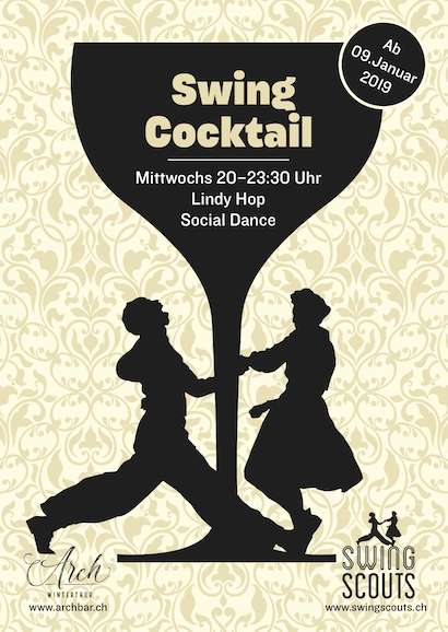 jeden Mittwoch bis 24.4.2019 # Swing Cocktail
