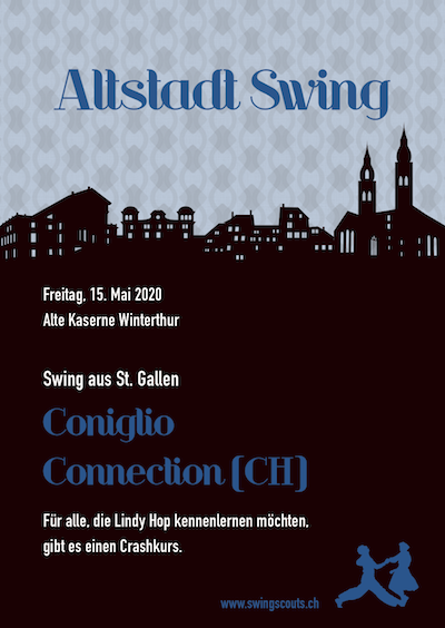 ABGESAGT: Fr, 15.05.2020 # Altstadtswing mit Coniglio Connection (CH)