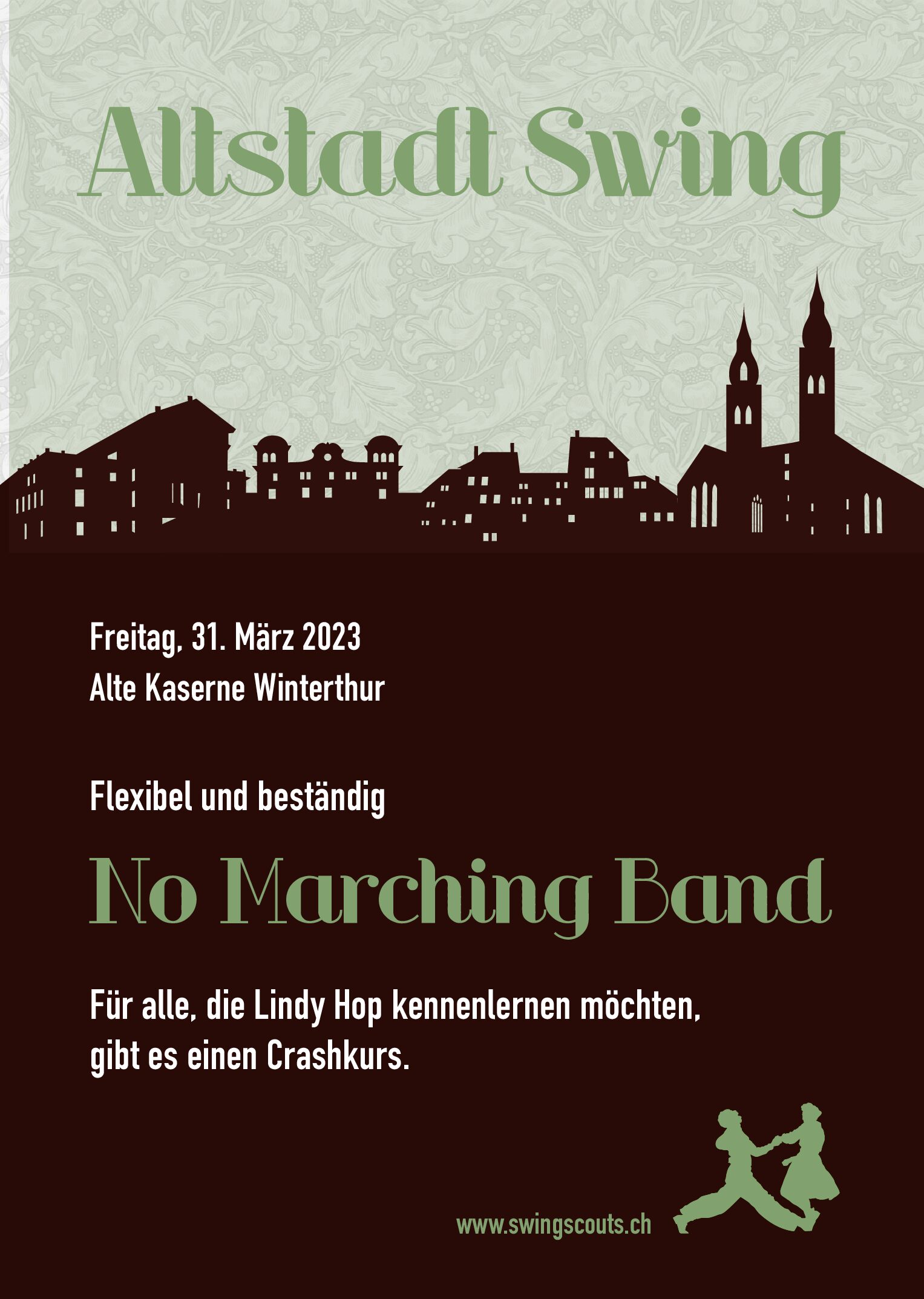 Fr. 31.03.2023 # Altstadtswing mit No Marching Band