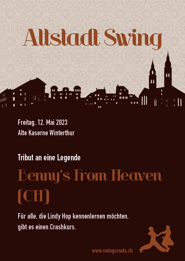 Fr. 12.05.2023 # Altstadt Swing mit Benny’s from Heaven
