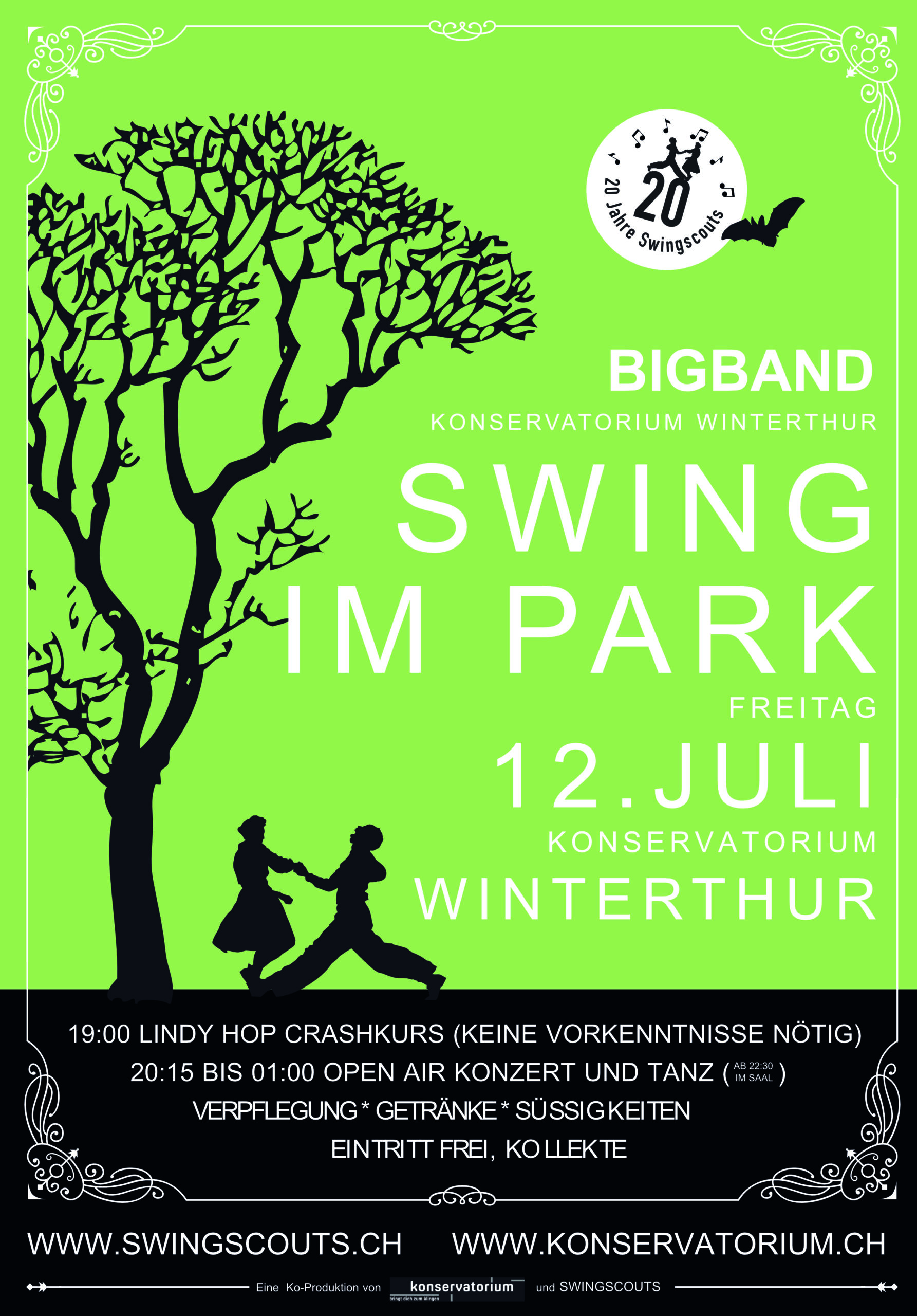 Fr 12. Juli 2024 # Swing im Park #