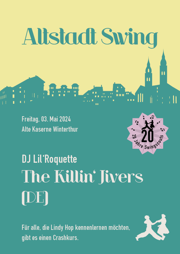 Fr. 03.05.2024 # Altstadtswing mit The Killin‘ Jivers
