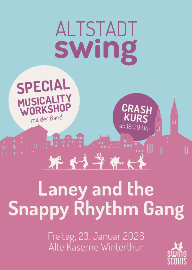 Fr, 23.01.2026 # Altstadt Swing mit Laney & the Snappy Rhythm Gang