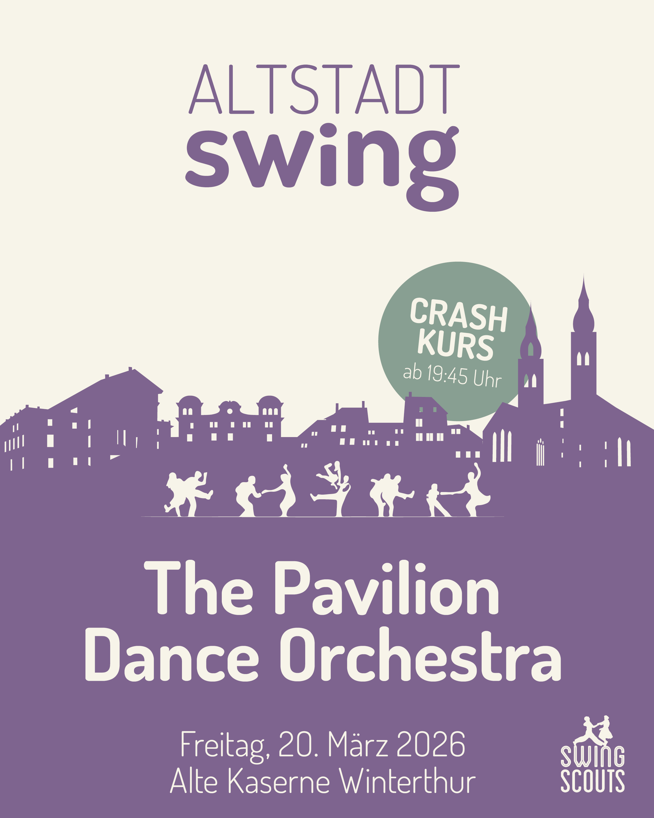 Fr, 20.03.2026 Altstadt Swing mit The Pavilion Dance Orchestra