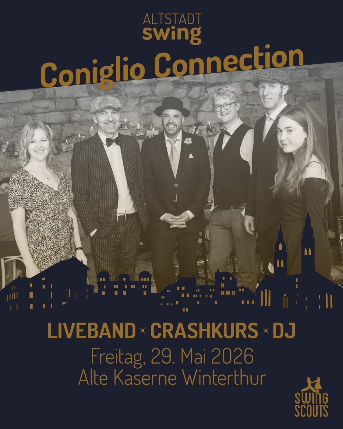 Fr, 29.05.2026 Altstadt Swing mit Coniglio Connection