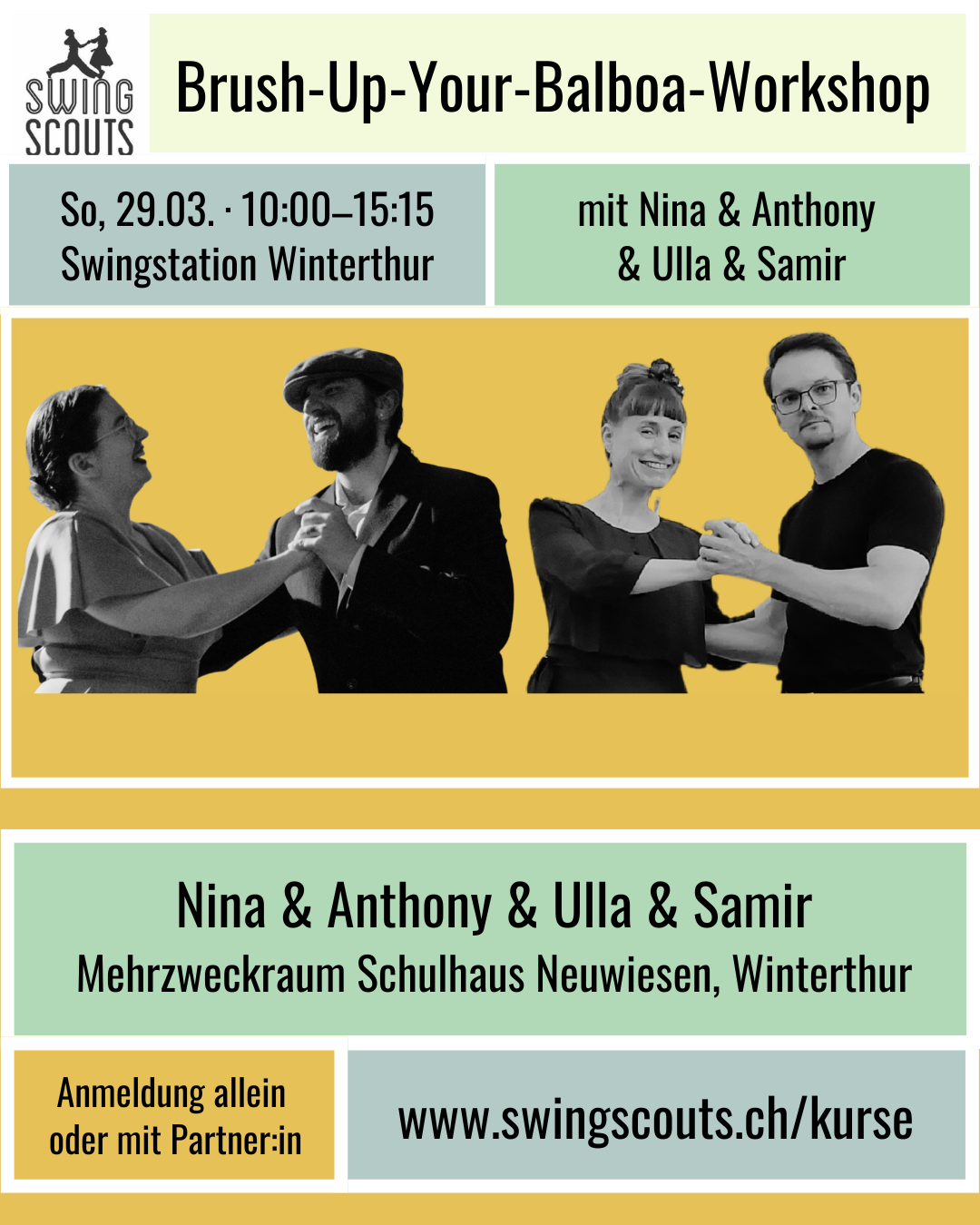 29.03.: Brush-Up-Your-Balboa-Workshop