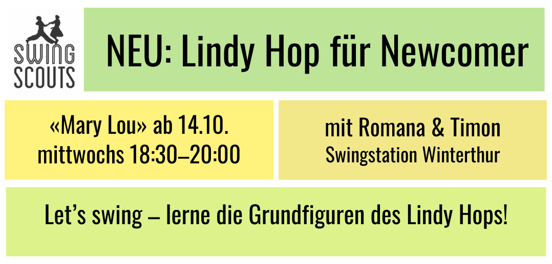 Ab 14.10: Lindy Hop für Newcomer